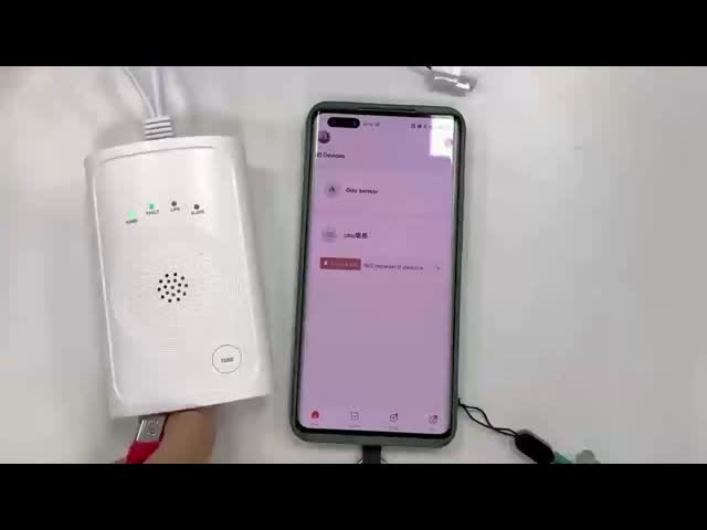 AC Powered Tuya Gas Detector