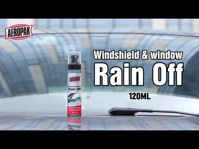 Enjoy clear driving in the rain | AEROPAK Windshield & Window Rain Off
