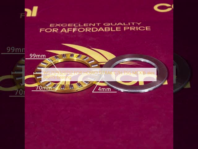 WG7129320212 FOR HOWO  SITRAK C7H T5G MCX16 alex  PARTS bearing