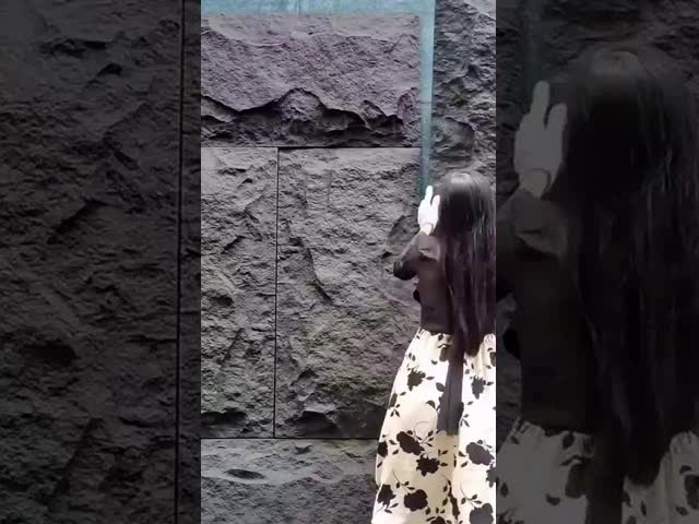 Factory Pu Stone Wall Panel Pu Faux Stone Panels Mushroom Look 1200x600mm Indoor Interior Decorative Panel Mushroom Deco Wall