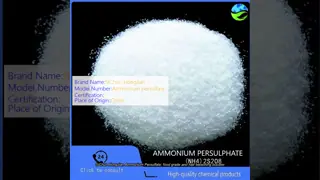 Ammonium Persulfate (NH4)2S2O8 White Crystalline Powder for Polymerization Initiator and Bleaching Agent