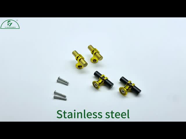 Modern Minimalist Stainless Steel Cabinet Handle T-shaped Door with American