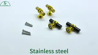 Modern Minimalist Stainless Steel Cabinet Handle T-shaped Door with American