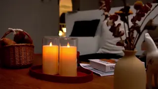 Remote Control LED Pillar Candles Waterproof Flameless Electric Candle Handmade