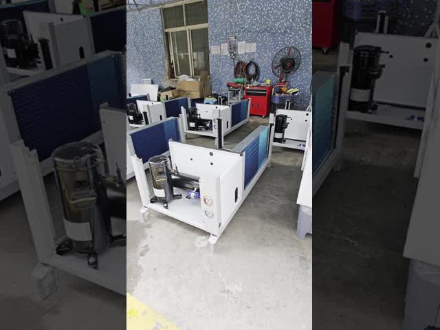 Improve Air with CNC Machine Air Conditioner Cooling Capacity Range 17-22-35-45-55KW and Operating Temperature 14-28 C