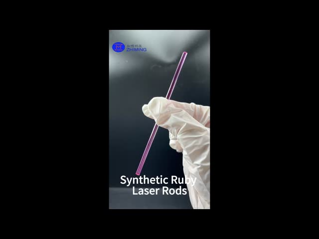 Synthetic Ruby Laser Rods (Cr:Al₂O₃) – High-Quality Solid-State Laser Rods