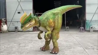 Holiday Attraction Walking Cosplay Dinosaur Costume Simulated