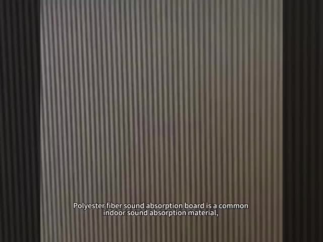 High-Density 20mm Polyester Fiber Rubber Core Fireproof Sound-Absorbing Equipment for Music Studios Core Acoustic Panels