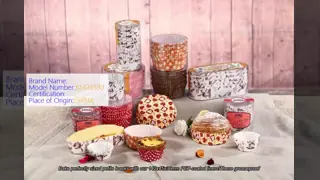 142*45*30mm Round Petite Loaf Cake Liners ( PET Coated )