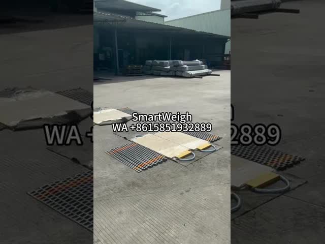 Accurate H Series IP66 Portable Truck Scale 20 Tons Capacity Vehicle Wheel Scales