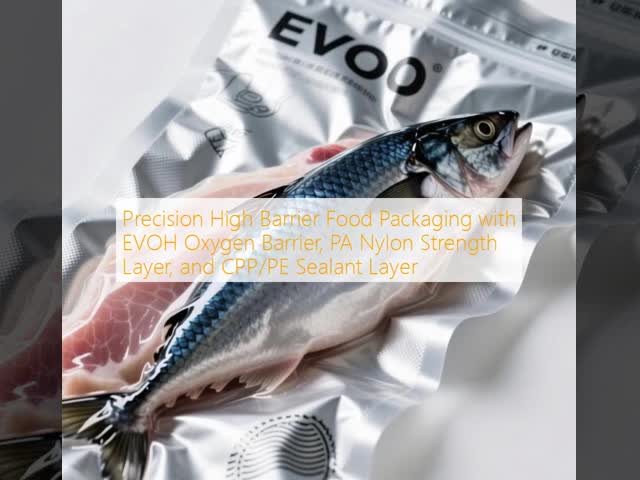 Multi Layer High Barrier Food Packaging With PA Nylon Strength Layer FDA Compliant