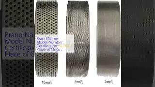 Home Use Different Hole Screen 0.2-10mm and Teeth for 9FC21, 9FC35