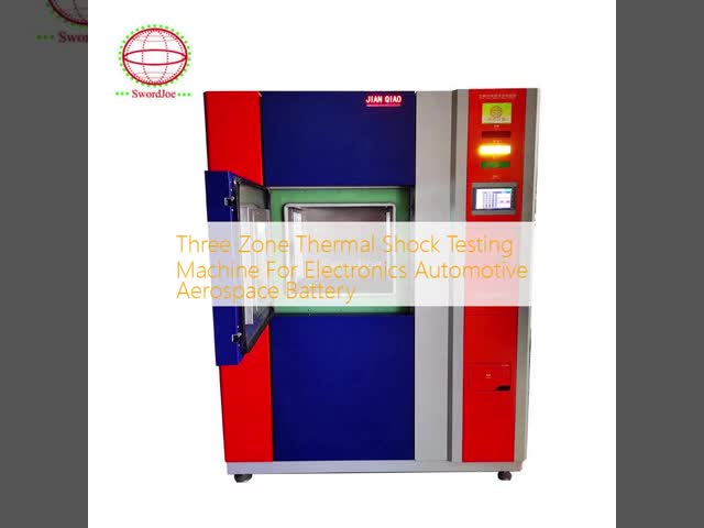 Three Zone Thermal Shock Testing Machine For Electronics Automotive Aerospace Battery