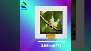 3.95 Inch TFT LCD Module with 480x480 Resolution IPS Viewing Angle and RGB Interface Touch LCD Display