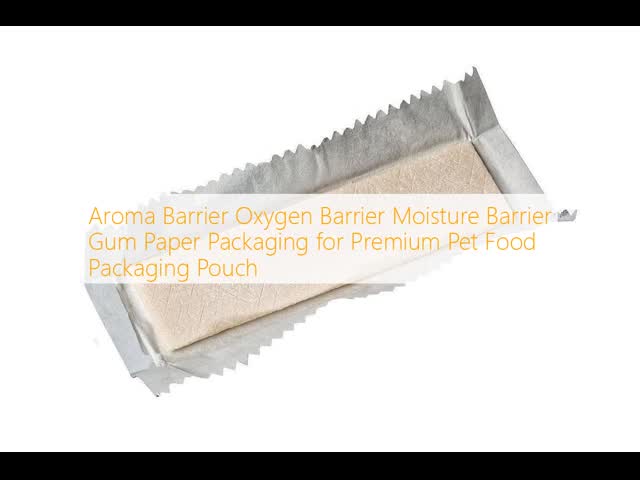 Three Layer Engineering Chewing Gum Paper Packaging 50-150 Microns Thickness