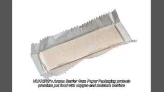 Three Layer Engineering Chewing Gum Paper Packaging 50-150 Microns Thickness