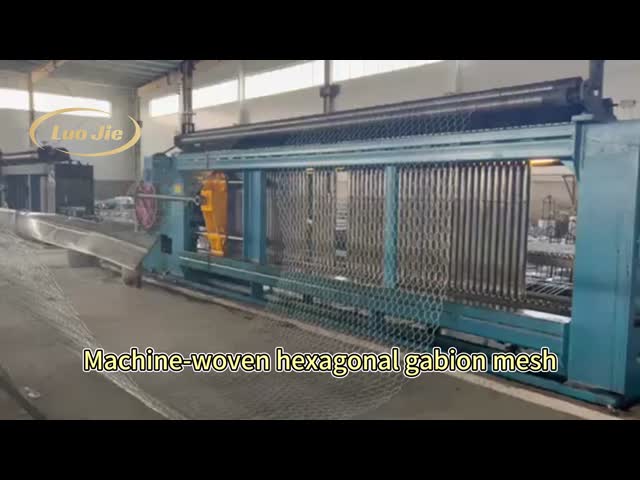 Galfan Gabion Cage Gabion Mesh for Retaining Wall Flood Control 2*1*1m