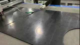 CNC Sheet Cutting Machine with 1600*2500mm Working Area, 0.05mm Cutting Accuracy, and Three Year Warranty