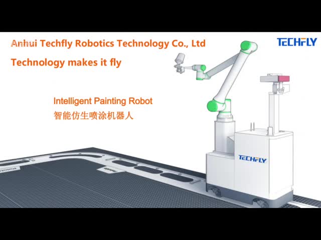 Automotive vehicle car Painting Shop Robot TR-90E for Aftermarket - AI-Powered, Efficient, Cost-Effective Solution