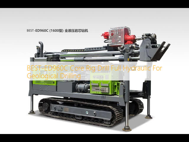 BEST-ED960C Core Rig Drill Full Hydraulic For Geological Drilling