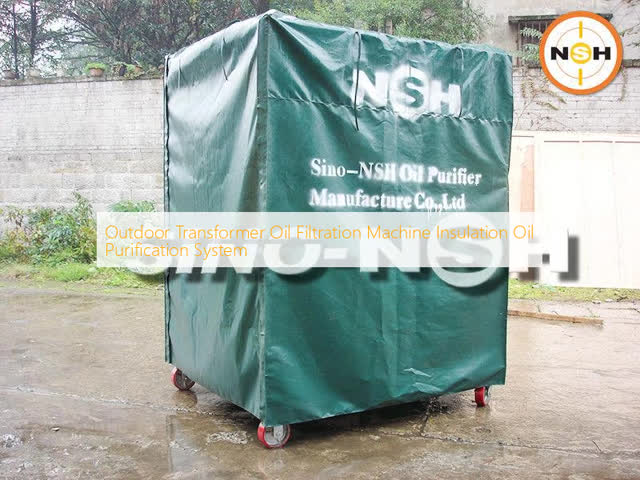 Outdoor Transformer Oil Filtration Machine Insulation Oil Purification System