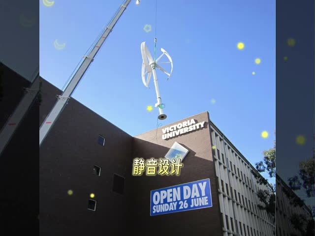 Off-Grid Power Solution: Quiet Residential 3kW Vertical Axis Wind Turbine Kit with Battery