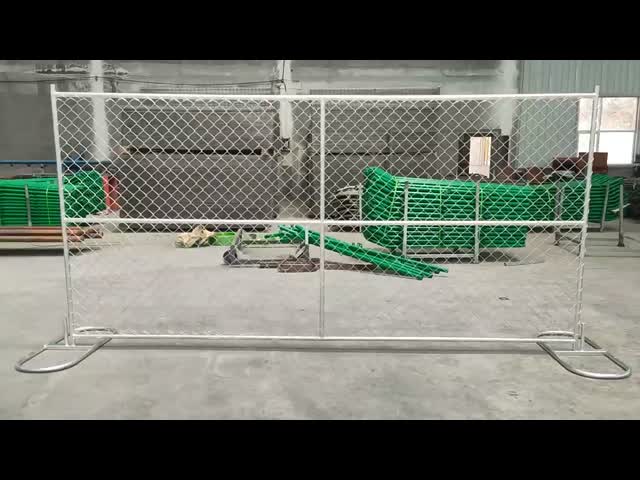 American Standard Chain Link Temporary Fence Panel For Residential Yard Courtyard School