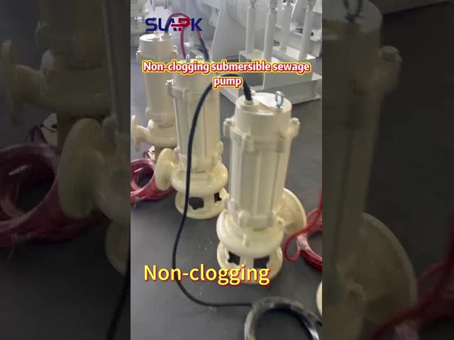 SL80WQP36-30- 7.5KW Submersible Sewage Pump Duplex Stainless Steel