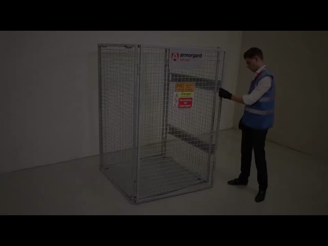 Holds 4 X 9kg Bottles Gas Bottle Cage Industrial Gas Cylinder Cage