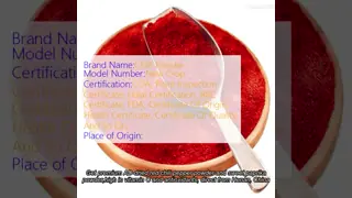 Premium AD Drying Process Paprika Chilli Pepper Powder High in Vitamin C with 80-220 ASTA for Culinary and Food Manufacturing