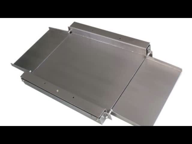 Robust Electric Vehicle Weighing Scales 6T / 12T Stainless Steel Weighbridge Systems