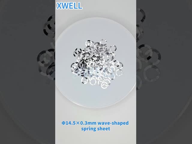 Wave-Shaped Spring for Coin cell Batteries Cr2016 Cr2025 Cr2032 (Φ14.5×0.3mm) - High Elasticity