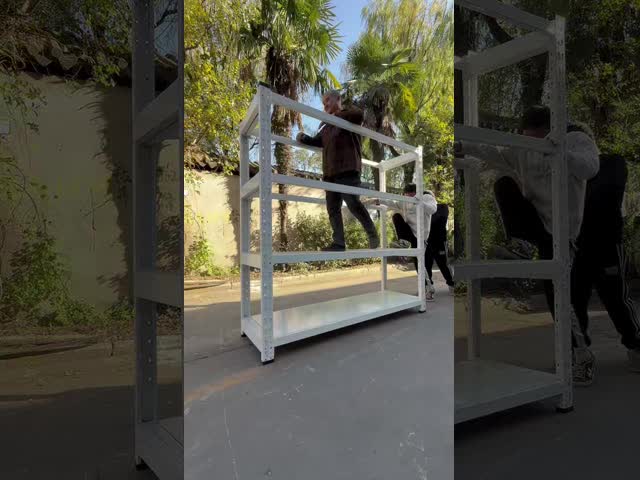 Adjustable 3-5 Levels Medium Duty Steel Rack For Organizing Maximizing Storage Space