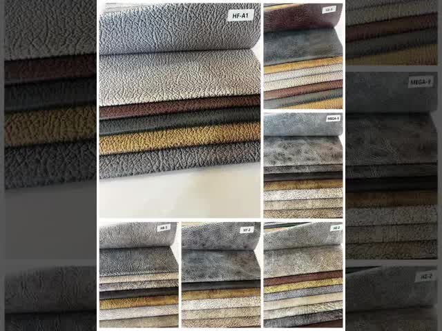 100%Polyester fuax leather sofa fabric customized teachnology sofa fabric for home decoration