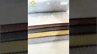 100%Polyester fuax leather sofa fabric customized teachnology sofa fabric for home decoration