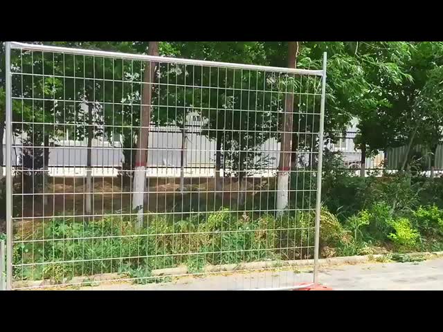 2.1x3.3m Temporary Chain Link Fence Freestanding Moveable Fence Panels
