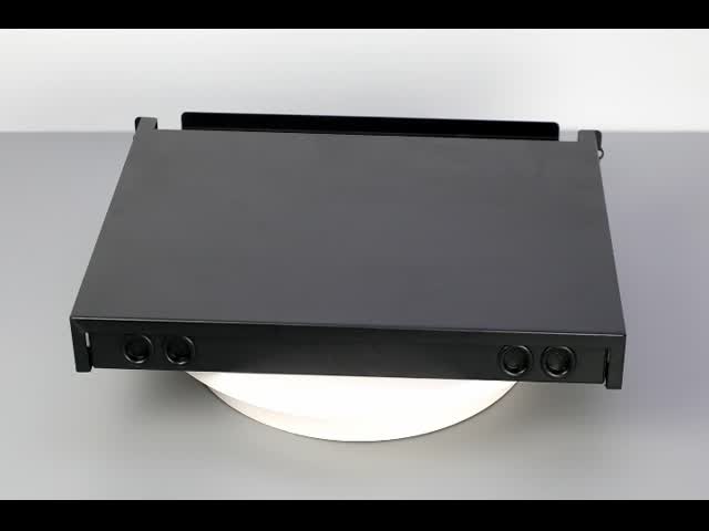 High Density 1U 96F MPO MTP - LC SM MM Fiber Optical Patch Panel / Fiber Optic Chassis / Fiber Optic ODF/ Fiber Optic Distribution Box