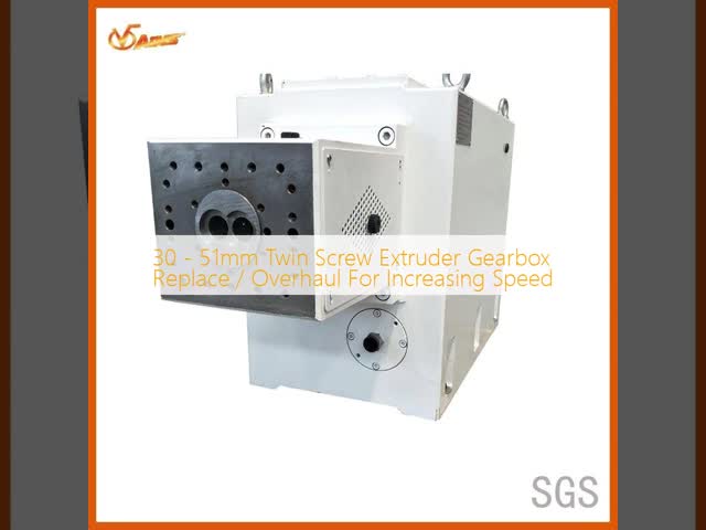 30 - 51mm Twin Screw Extruder Gearbox Replace / Overhaul For Increasing Speed