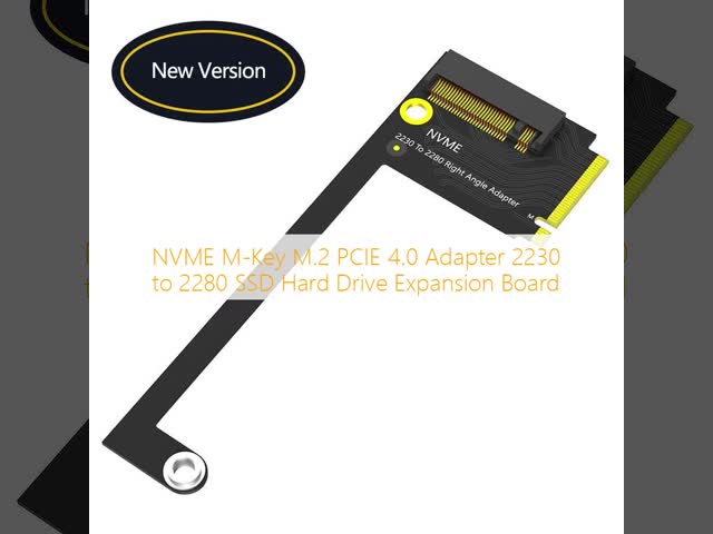 NVME M-Key M.2 PCIE 4.0 Adapter 2230 to 2280 SSD Hard Drive Expansion Board