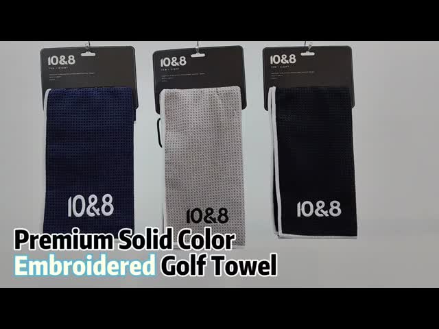 New Style Quick Drying Custom Printed Microfiber Golf Towel With Grommet Set Blank Printed Golf Towels for Sport Towel