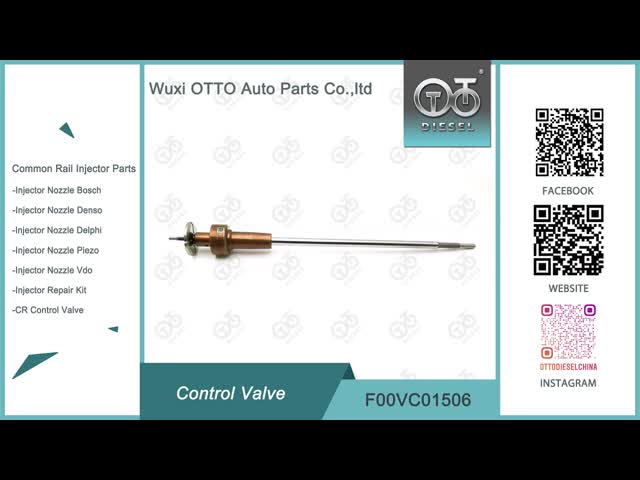 F00VC01506 Injector Control Valve Assembly For Injectors 0445110491