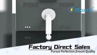 24.5 pollici Smart Touch Screen Display Smart TV portatile con risoluzione HD1080 e grande angolo di visione