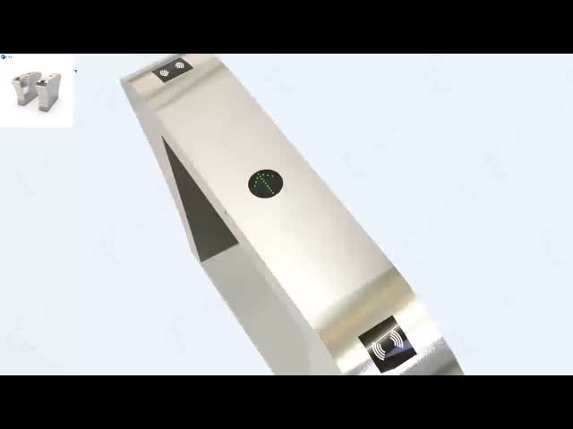 Bi-Directional Tripod Turnstile Gate 35p/m with Alarm Function