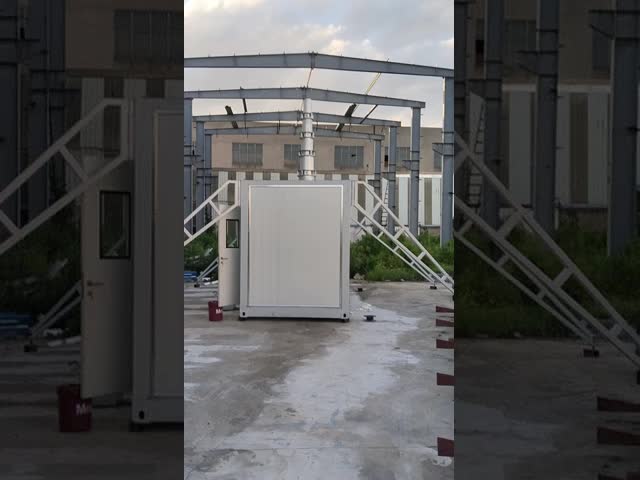 15m cell on wheels with shelter