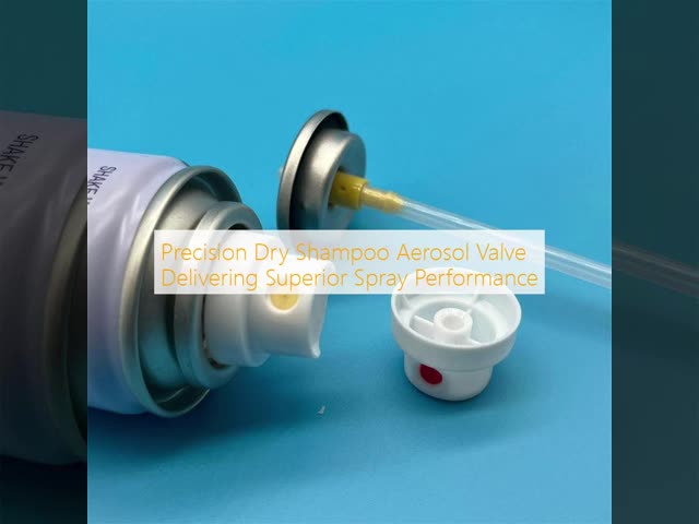 High-Precision Dry Shampoo Aerosol Valve for Consistent and Superior Spray Performance