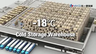 Кран-штабелер для холодных складов ASRS