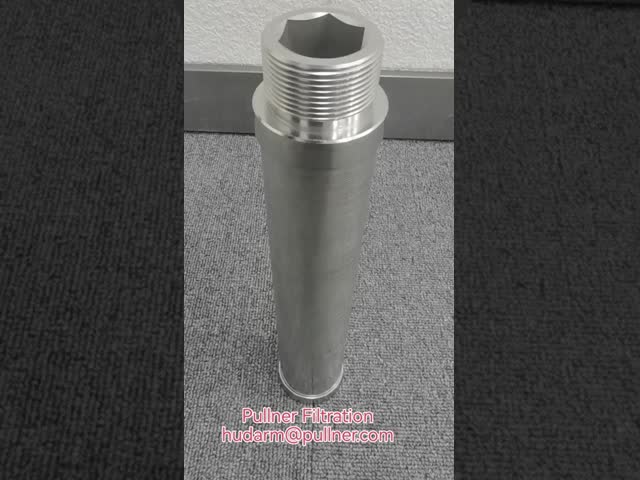 PHSW Series Stainless Steel Filter Cartridge with High Mechanical Strength, Temperature and Corrosion Resistance