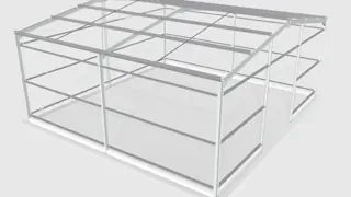 Modern Steel frame Workshop