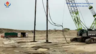 Ground Improvement Vibro Compaction Piling Device 426mm Outer Diameter