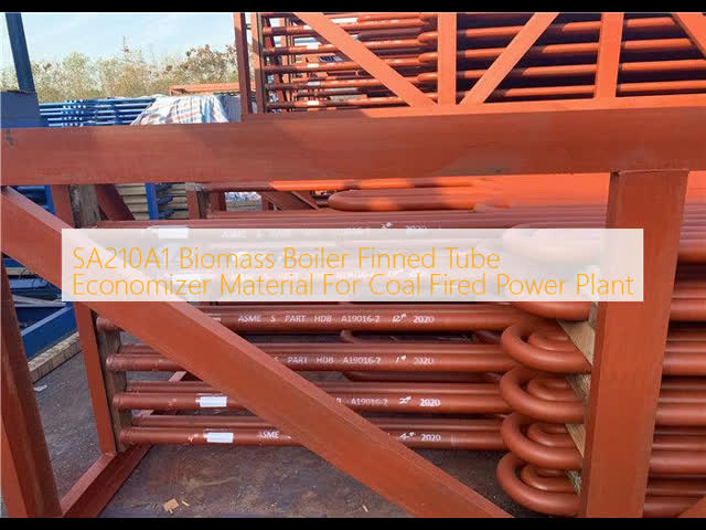 SA210A1 Biomass Boiler Finned Tube Economizer Material For Coal Fired Power Plant
